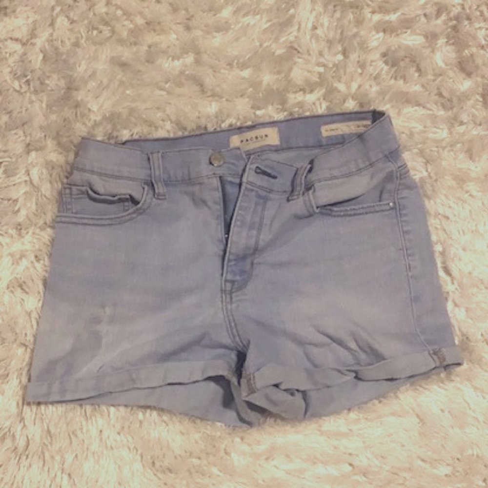 PacSun Shorts  In Clear Denim